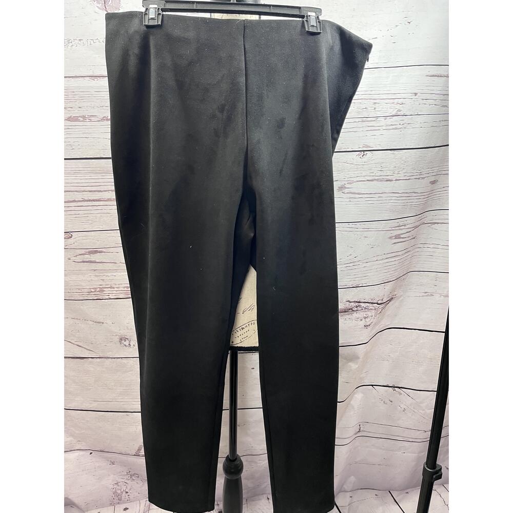 Banana Republic Devon Gray Suede Feeling Skinny Stretch Pants Size 18